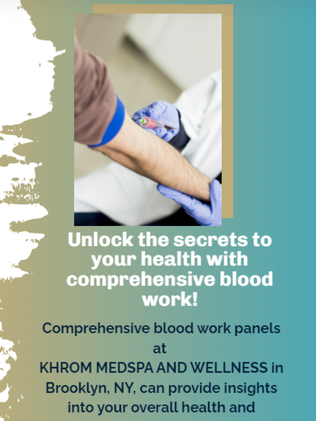 Comprehensive blood work